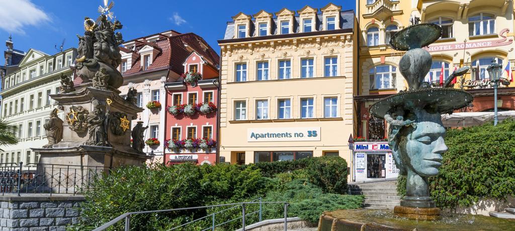 Apartment Promenada 35 Karlovy Vary Exterior foto